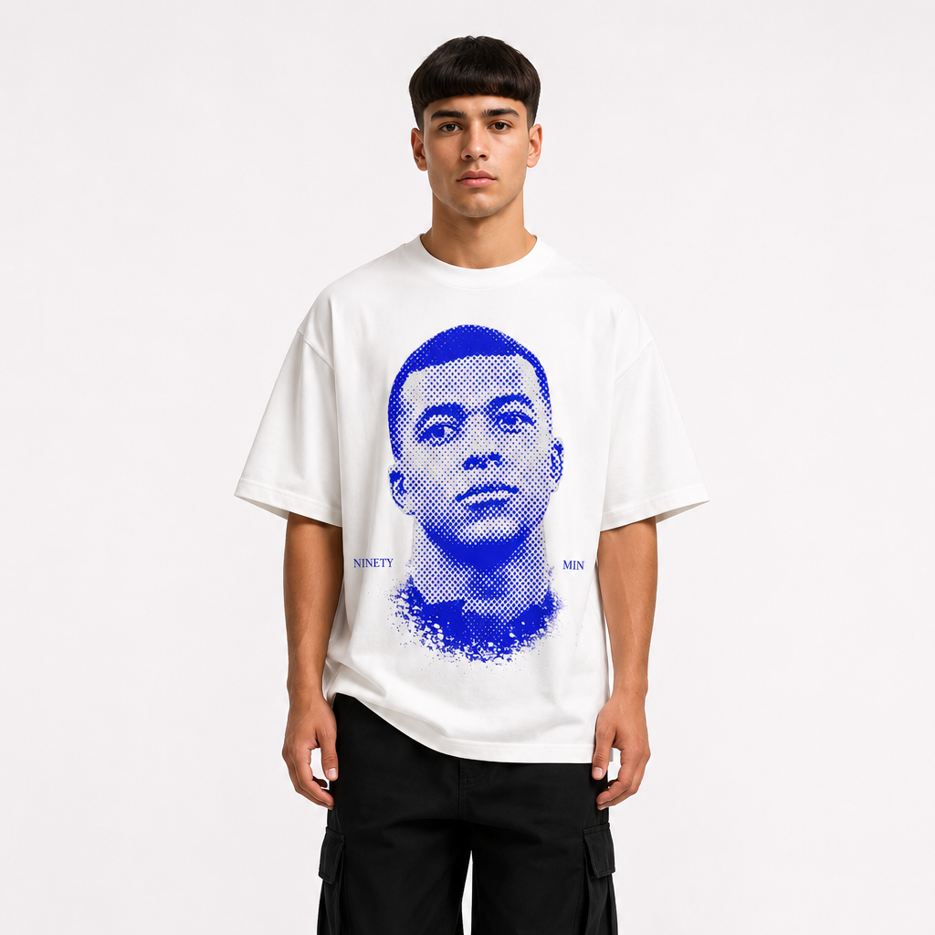 MBAPPE BLUE  Oversized Tee