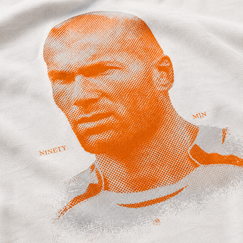 ZIDANE ORANGE Oversized Tee